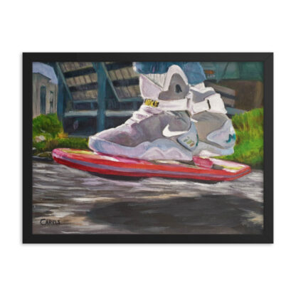 Back to the Future Painting – Hand-Painted Hoverboard Tribute from Part II - Image 2