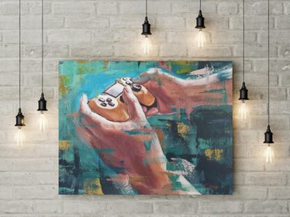 Video Game Poster – “In Control” Gaming Wall Art - Image 4