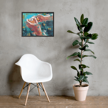 Gamer Painting – Abstract PS4 Art - Image 3