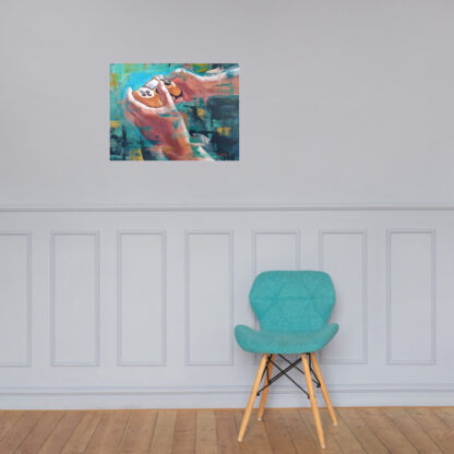 Video Game Poster – “In Control” Gaming Wall Art - Image 3