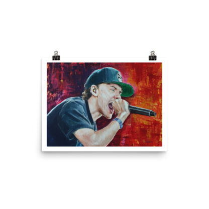 Logic Print – Bold Art Poster for Hip Hop and Rap Fans - Image 3