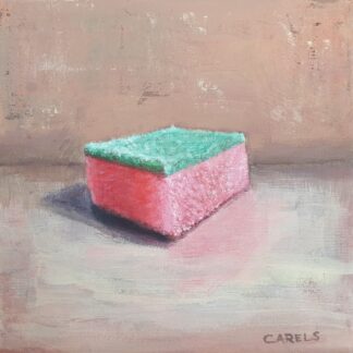 Scouring Pad Painting – Original Art by Bart Carels