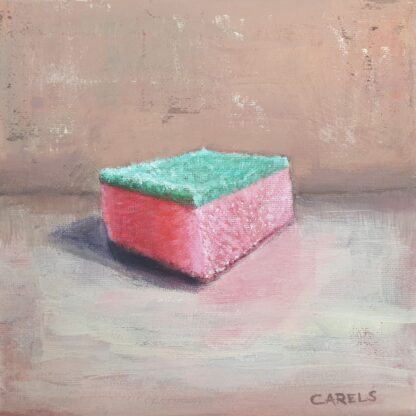 Scouring Pad Painting – Original Art by Bart Carels