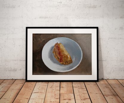 Pastel Goreng Food Print – Dutch-Indonesian Snack Art Poster - Image 3