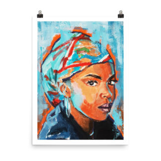 Lauryn Hill poster wall art print – music-inspired decor
