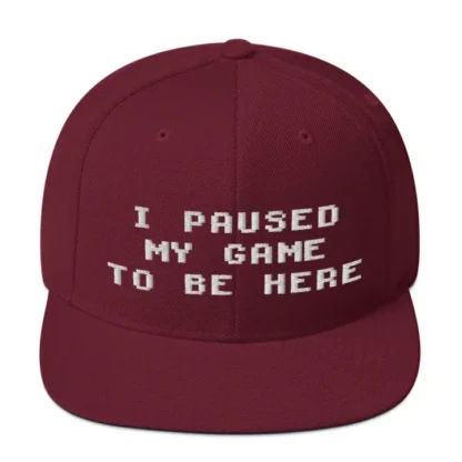 I paused my game Snapback - Image 16