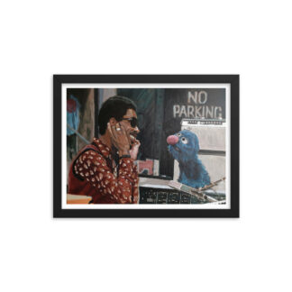 Studio Bart Carels Stevie Wonder Sesame Street Wall Art - Bedroom Print - Grover Artwork - Kid bedroom Decor - Birthday Gift