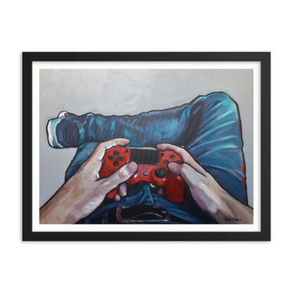 Studio Bart Carels  Video Game Framed poster - Gamer Print - Gamer Poster - Video Game Gift - Gaming Poster - Video Game Art - Image 2
