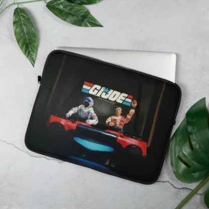 Gi Joe - Real American DJs Art Laptop Sleeve - Image 2