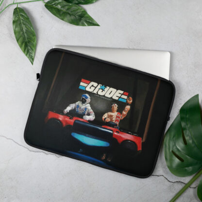 Gi Joe - Real American DJs Art Laptop Sleeve - Image 2
