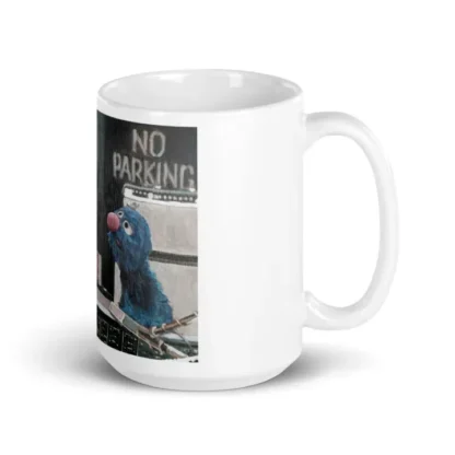Stevie Wonder / Sesame Street Art Mug - Image 2