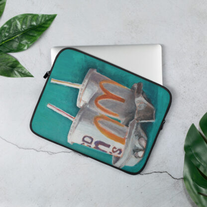 Mc Donald's Milkshake Art Laptop Sleeve