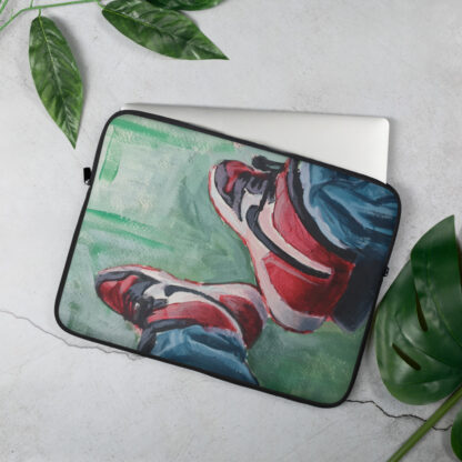 Nike Air Jordan 1 Art Laptop Sleeve - Image 2