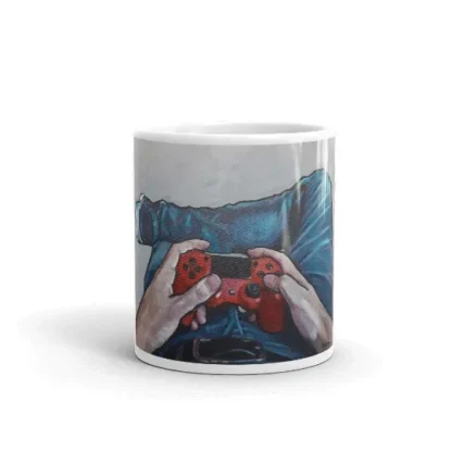 First Person Gamer Art Mug
