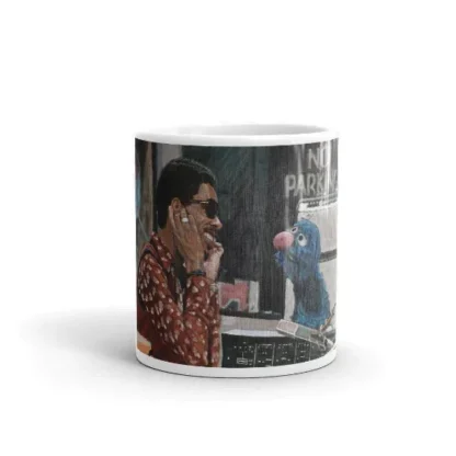 Stevie Wonder / Sesame Street Art Mug