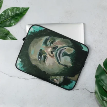 J.Cole Laptop Sleeve - Hip Hop Artwork - Rap Laptop Case - J.Cole Gift - Rapper Art - J.Cole Accessories - Image 2
