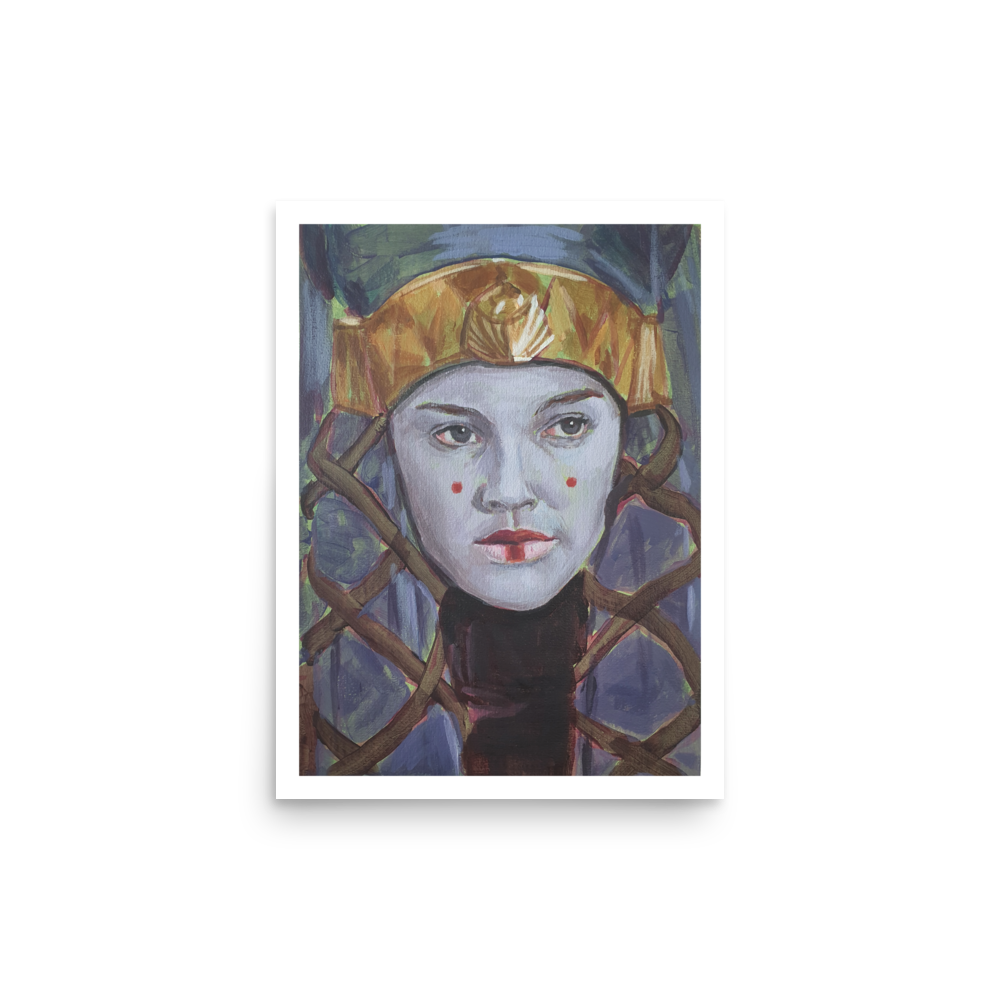 Padmé Amidala Poster & Star Wars Art Print – Queen Amidala Wall Art - Image 3
