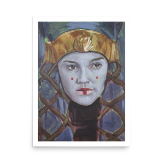 Padmé Amidala Poster & Star Wars Art Print – Queen Amidala Wall Art