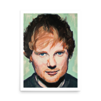 Ed Sheeran Print & Poster – Premium Music Wall Art