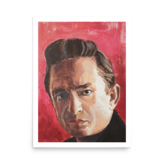 Johnny Cash Print – Iconic Americana Art
