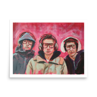 Beastie Boys Poster – "Three MCs and No DJ" Hip Hop Art Print