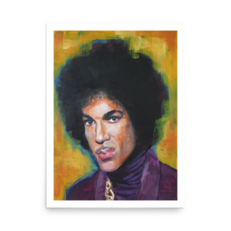 Prince Art Print – Iconic Pop Culture Tribute