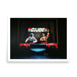G.I. Joe Poster – "Real American DJ's" Retro Print