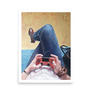 Video Game Art Print – Immersive Gaming Reproduction