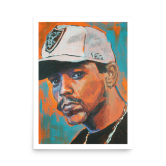 Ice-T Poster – West Coast Gangster Rap Art Print