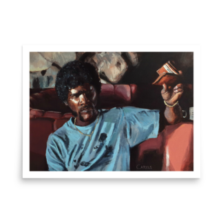 Pulp Fiction Jules Winnfield Poster – Wallet Scene Art Print