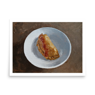 Pastel Goreng Food Print – Dutch-Indonesian Snack Art Poster