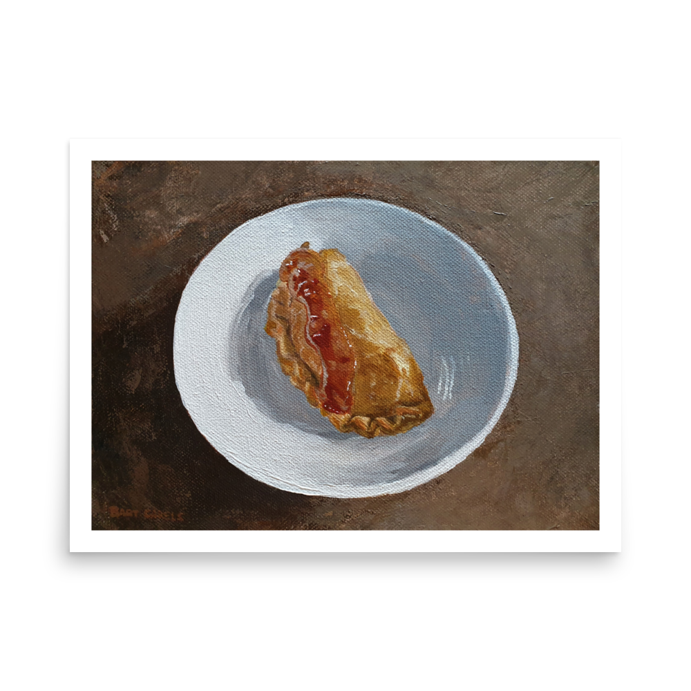 Pastel Goreng Food Print – Dutch-Indonesian Snack Art Poster